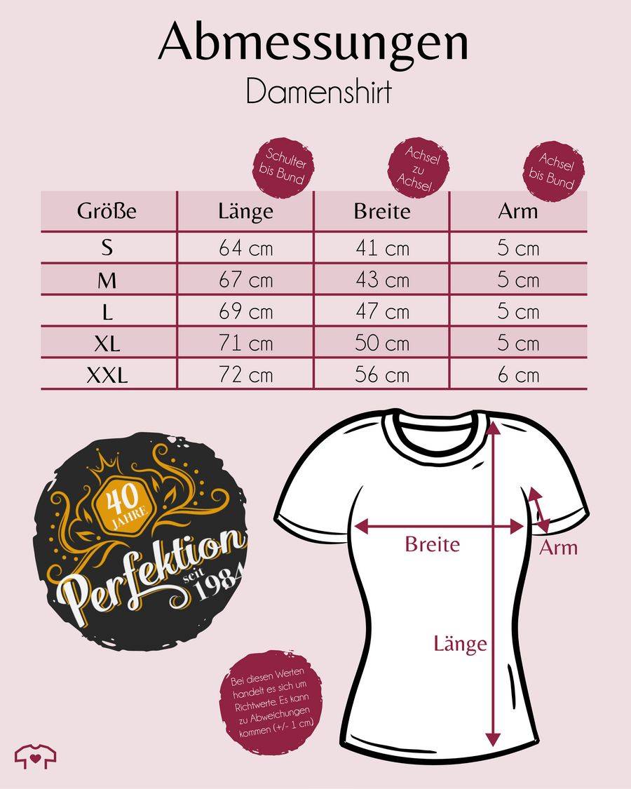 Shirtracer Vierzig Jahre Perfektion 1984 Shirts & Mehr Shirtracer Cyber Monday
