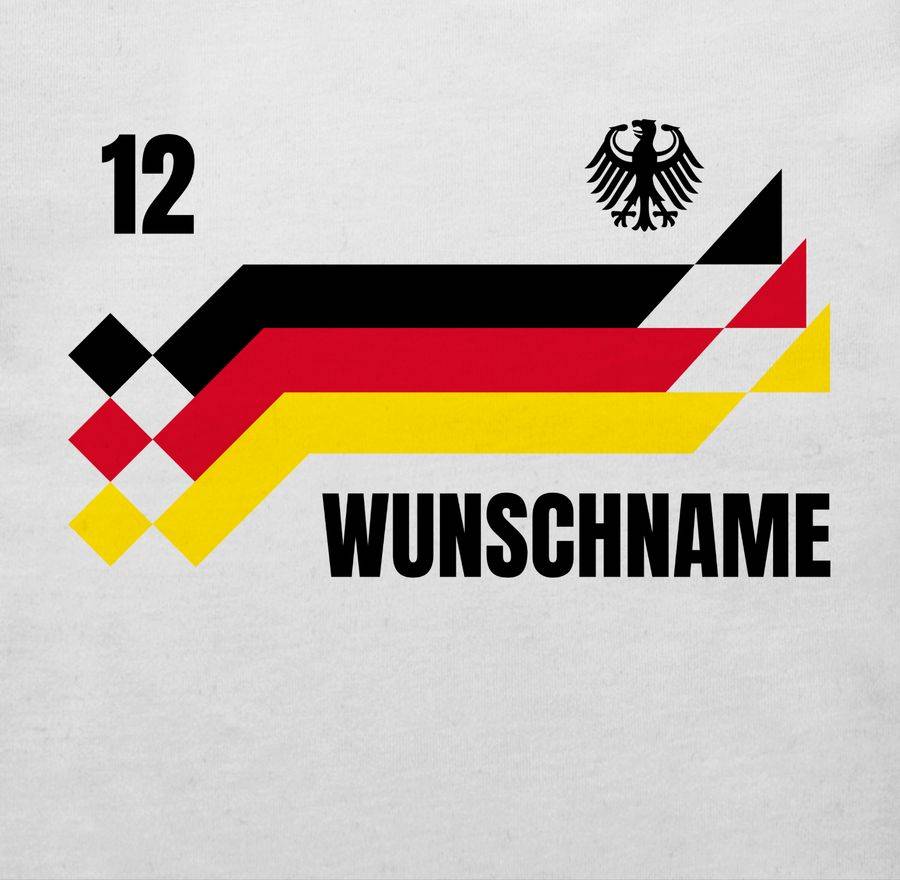 Shirtracer Deutschland Trikot mit Name und Nummer Germany: Tshirt Rucksack Shirtracer Heißer Verkauf