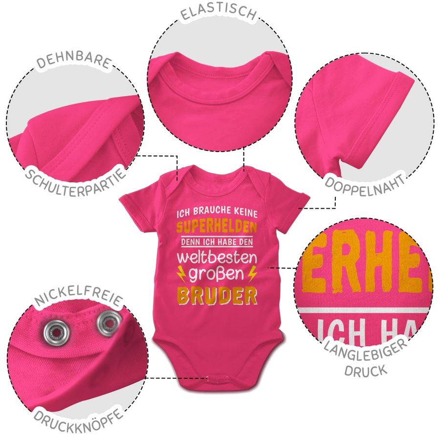 Shirtracer Ich habe den weltbesten großen Bruder: Tshirt Turnbeutel Shirtracer VIP-Rabatte
