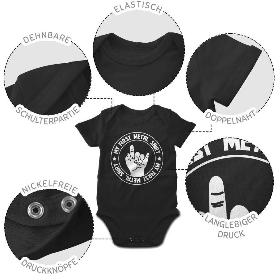 Shirtracer My first Metal Shirt Shirts & Mehr Shirtracer Super Sparpreis