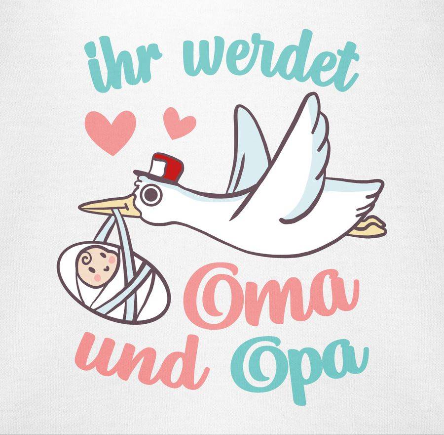 Shirtracer Ihr werdet Oma und Opa - Storch Shirts & Mehr Shirtracer Letzte 2 Tage
