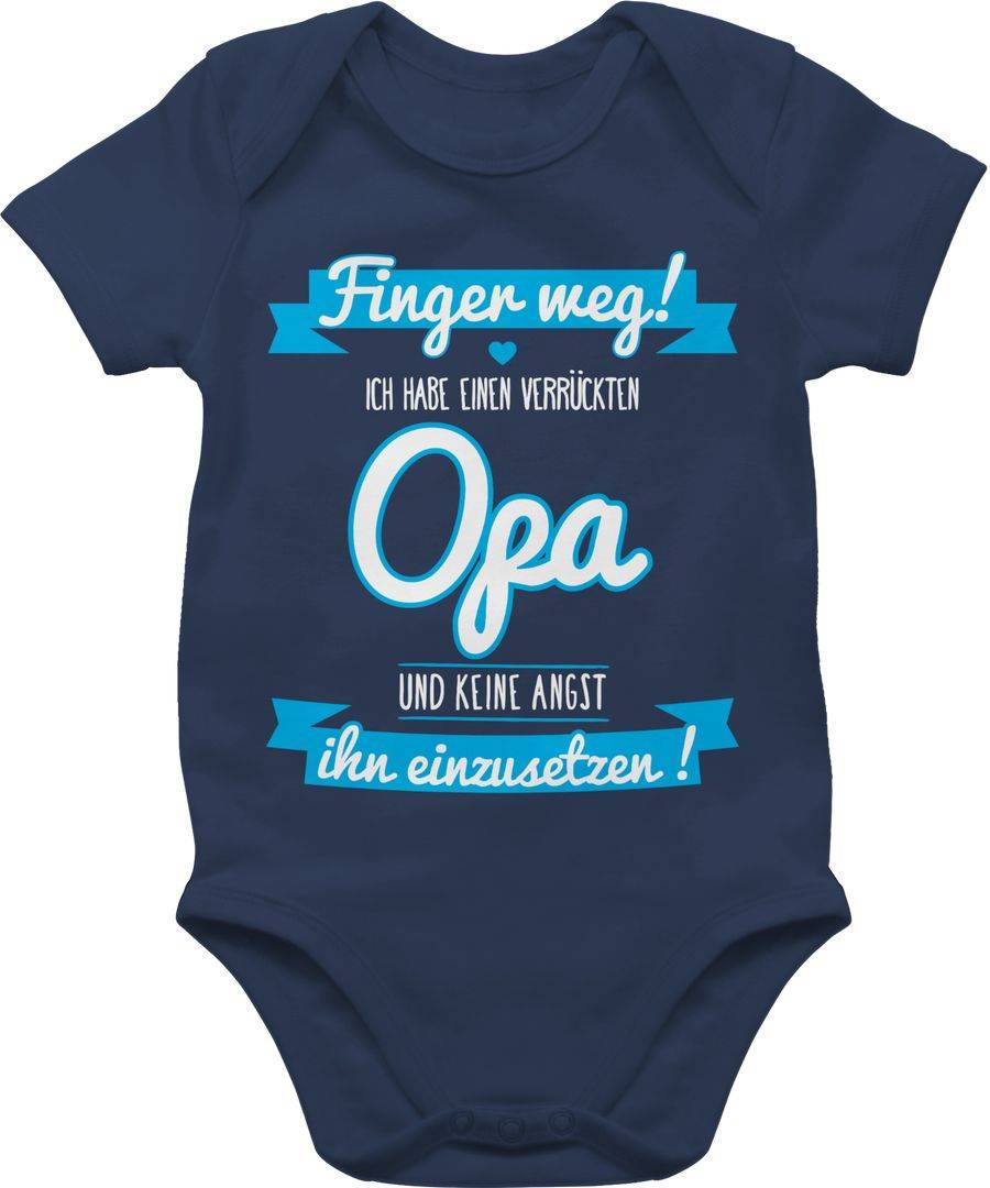 Shirtracer Ich habe einen verrückten Opa blau Shirts & Mehr Shirtracer
