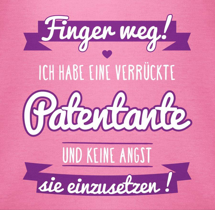 Shirtracer Ich habe eine verrückte Patentante lila Shirts & Mehr Shirtracer Discount Store für neue Produkte