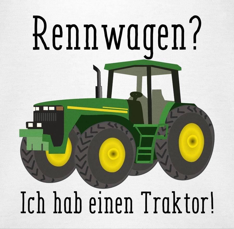 Shirtracer Rennwagen Ich habe einen Traktor - Geschenk Landwirt Trecker Bauer Geschenkidee Shirtracer Clearance-Verkauf