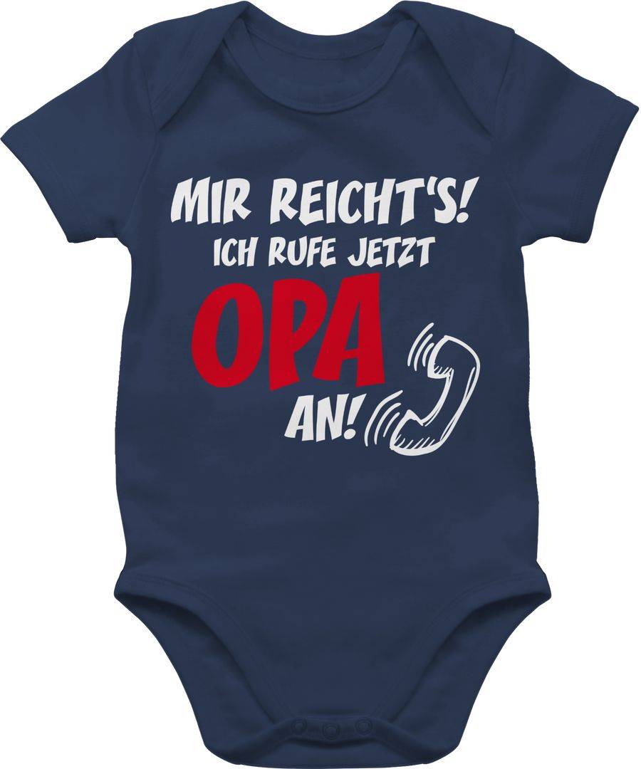 Shirtracer Mir reichts Ich ruf jetzt Opa an Shirts & Mehr Shirtracer