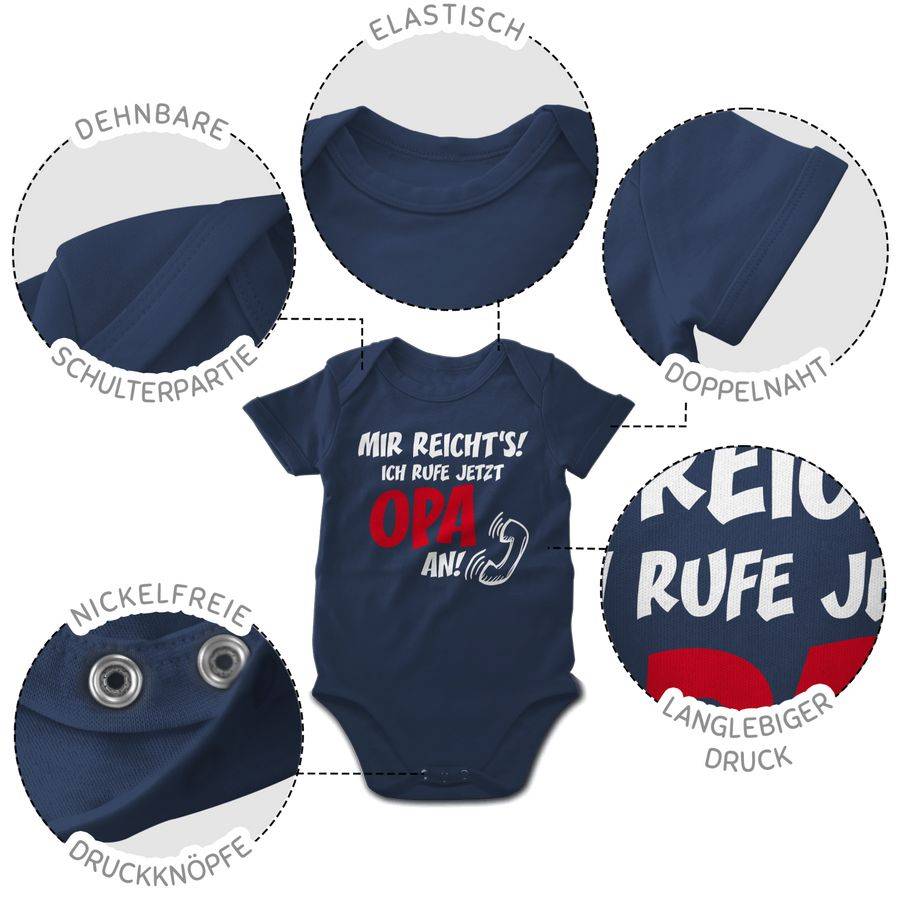 Shirtracer Mir reichts Ich ruf jetzt Opa an Shirts & Mehr Shirtracer Fabrikladen