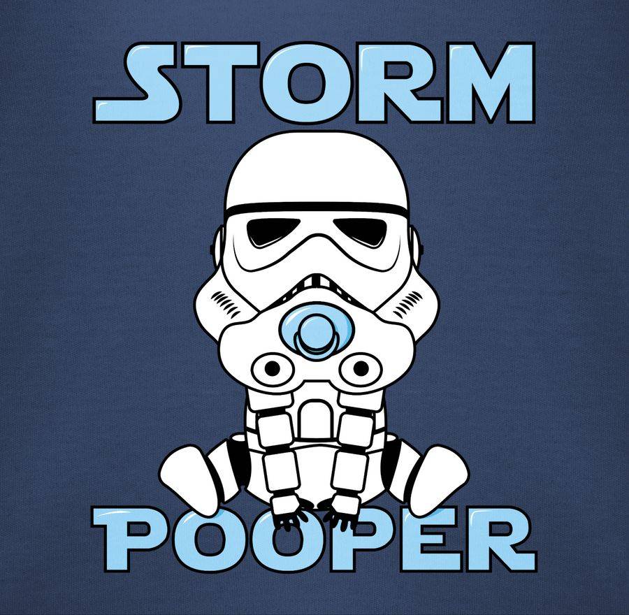 Shirtracer Storm Pooper Stormpooper: Tshirt Rucksack Shirtracer Begrenzt auf 3 Tage