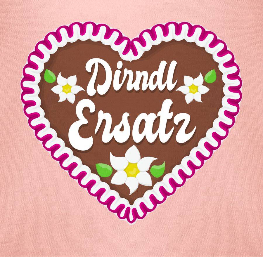 Shirtracer Dirndl Ersatz mit Lebkuchen: T-Shirt Turnbeutel Shirtracer Black Friday Preise