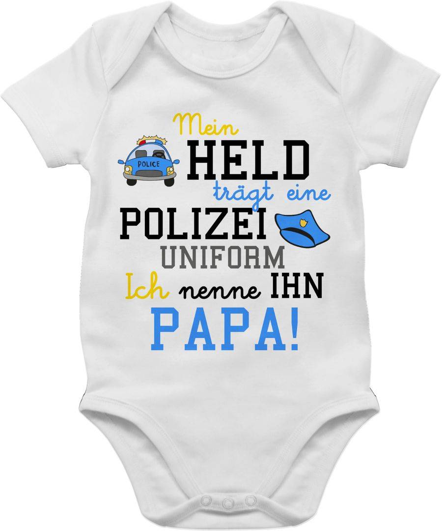 Shirtracer Mein Held trägt eine Polizeiuniform: Tshirt Gym Bag Shirtracer