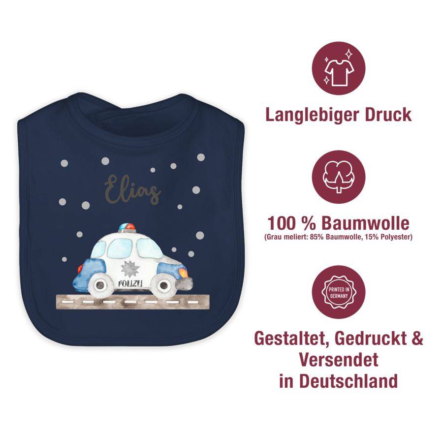 Shirtracer Polizei Blaulicht Bundespolizei Polizeiauto Polizist Shirts & Mehr Shirtracer Outlet