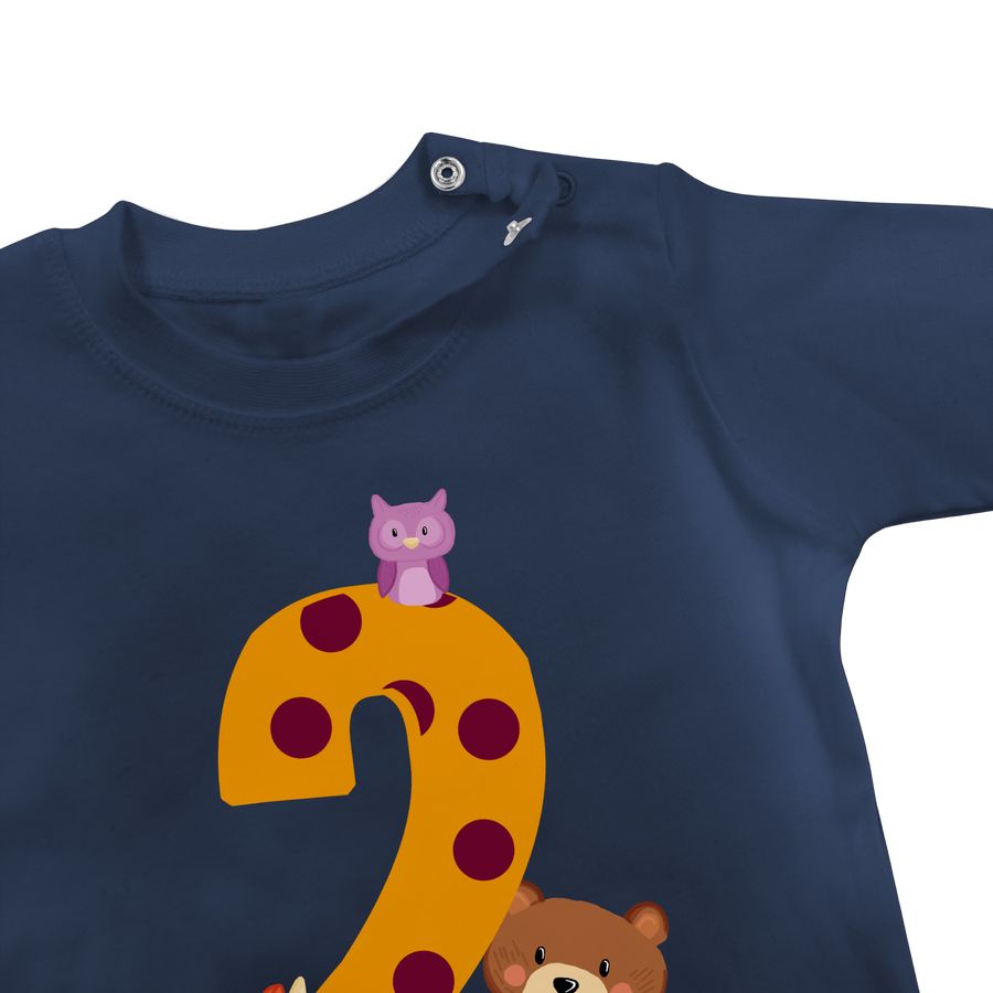 Shirtracer Waldtiere - Bär Waschbär Fuchs Eule zum Zweiten: Tshirt Turnbeutel Shirtracer Meist gekauft