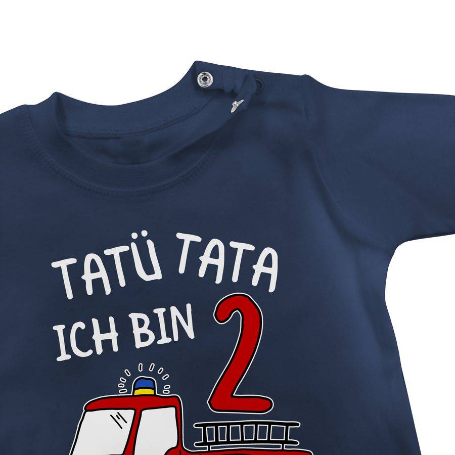 Shirtracer Tatü Tata Ich bin 2 - Feuerwehr Zweiter Geburtstag: Tshirt Gym Bag Shirtracer Kostenloser Versand