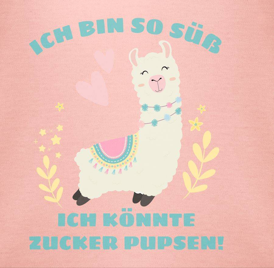 Shirtracer Lama Ich bin so süß ich könnte Zucker Pupsen Shirts & Mehr Shirtracer Fabrik Onlineshop