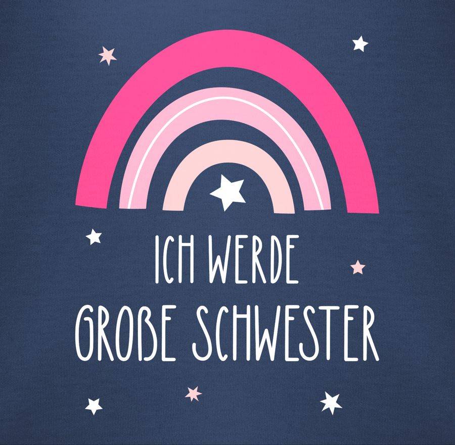 Shirtracer Ich werde große Schwester - Regenbogen - grosse Schwester Shirts & Mehr Shirtracer Saisonschlussverkauf