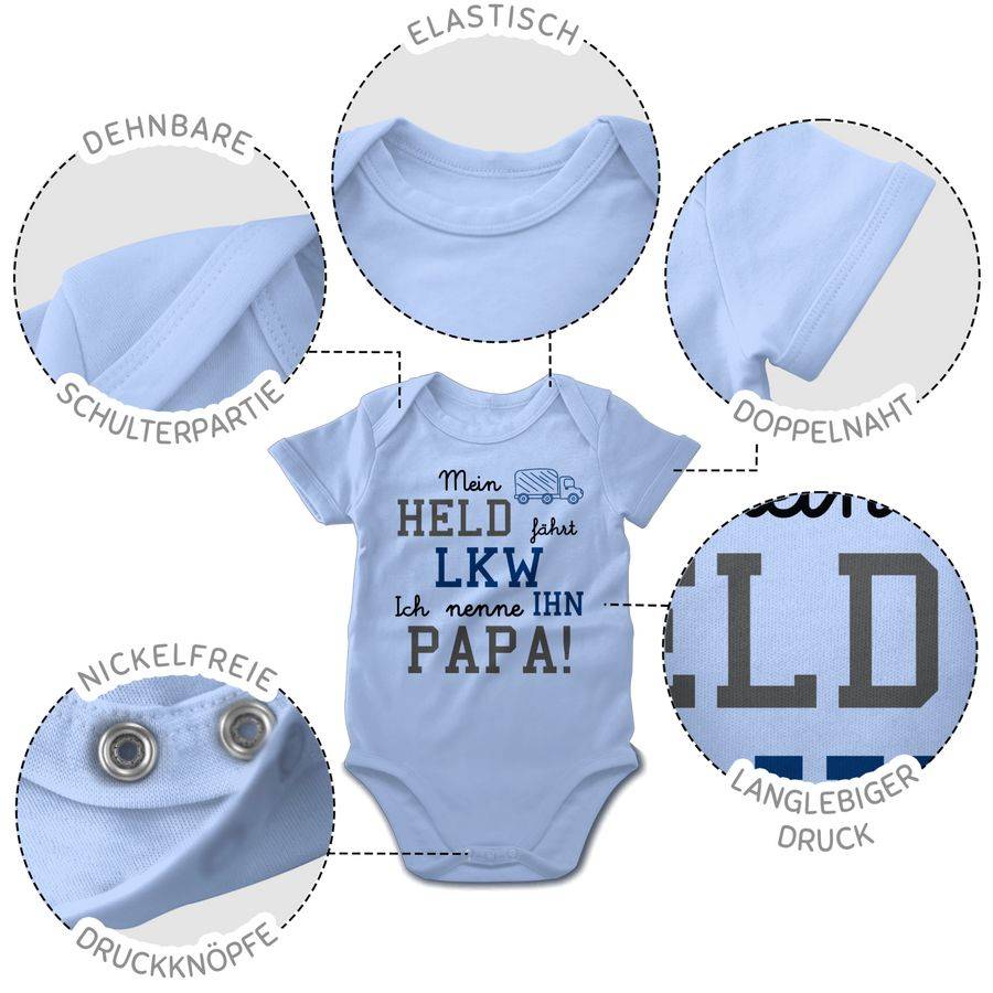 Shirtracer Mein Held fährt LKW Shirts & Mehr Shirtracer Online Outlet