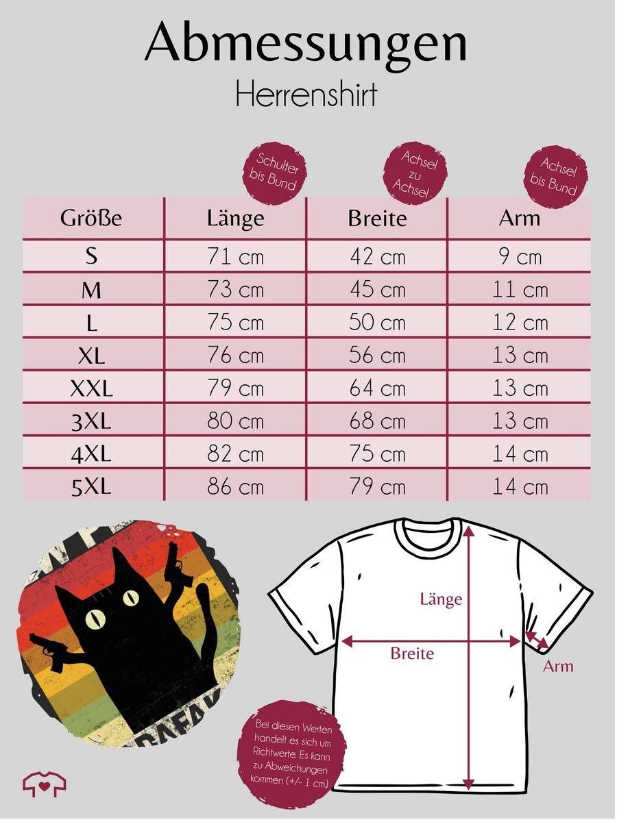 Shirtracer Pew Pew Madafakas Katze Vintage hell Shirts & Mehr Shirtracer Wochenangebot