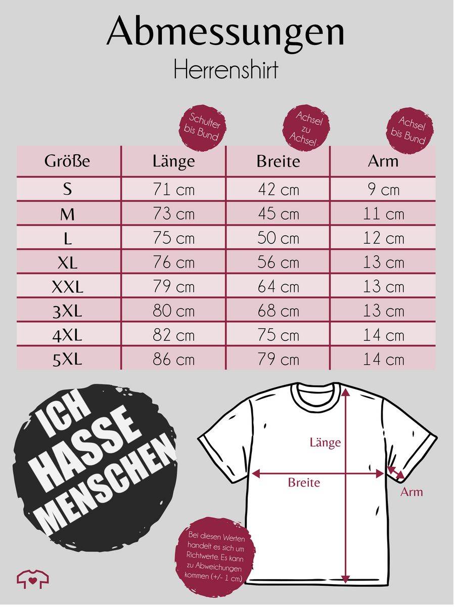 Shirtracer Ich hasse Menschen Shirts & Mehr Shirtracer Begrenzte Freigabe