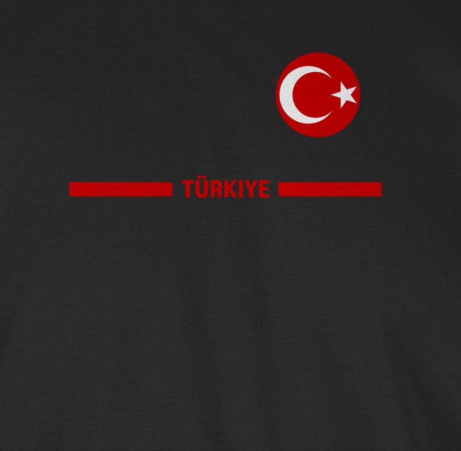 Shirtracer Türkei Trikot Wappen Türkiye mit Stolz Türkisches Fan-Motiv Shirtracer Bis zu 55% Rabatt