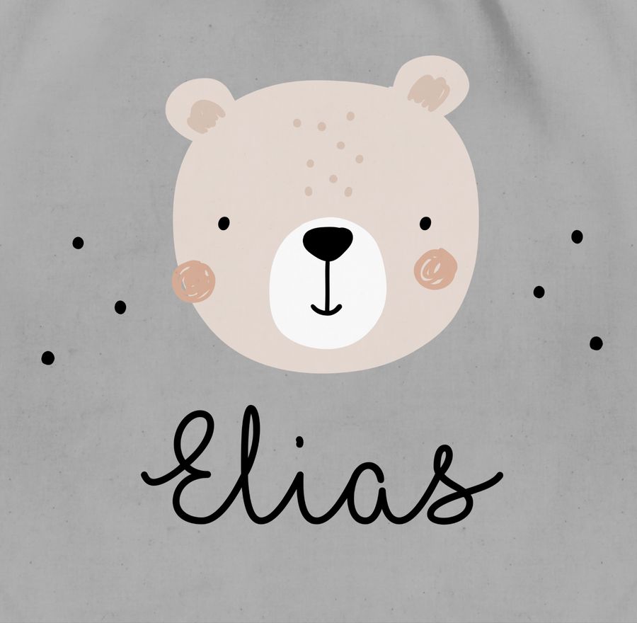 Shirtracer Süßer Heller Bär Bärenmotiv Bären Bear: Tshirt Rucksack Shirtracer Super Rabatt