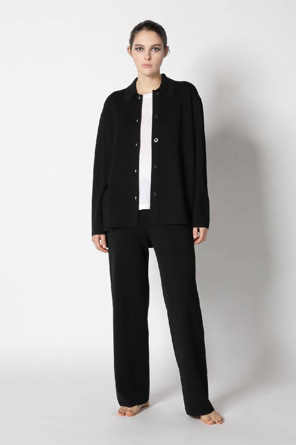 Sminfinity milano overshirt + milano palazzo pants Rabatt