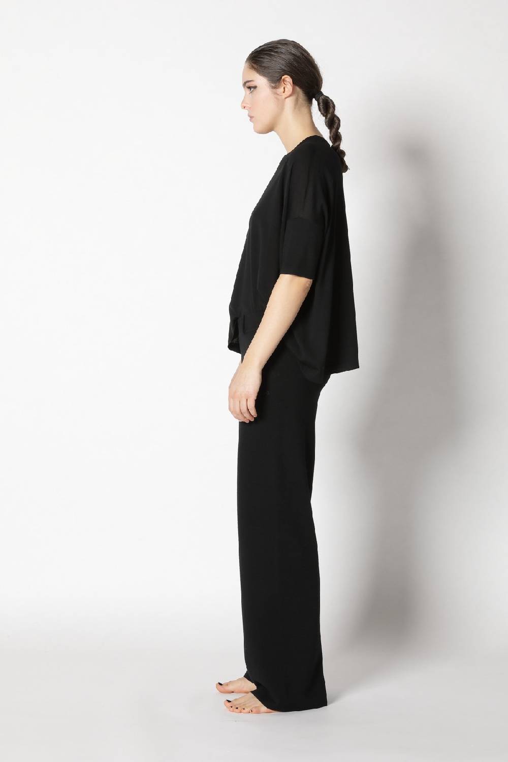Sminfinity flowing cape jumper + milano palazzo pants Günstig kaufen