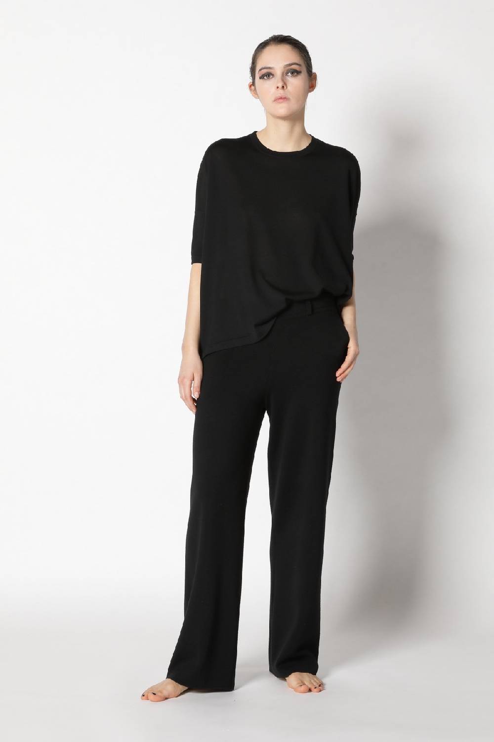 Sminfinity flowing cape jumper + milano palazzo pants Saisonschlussverkauf