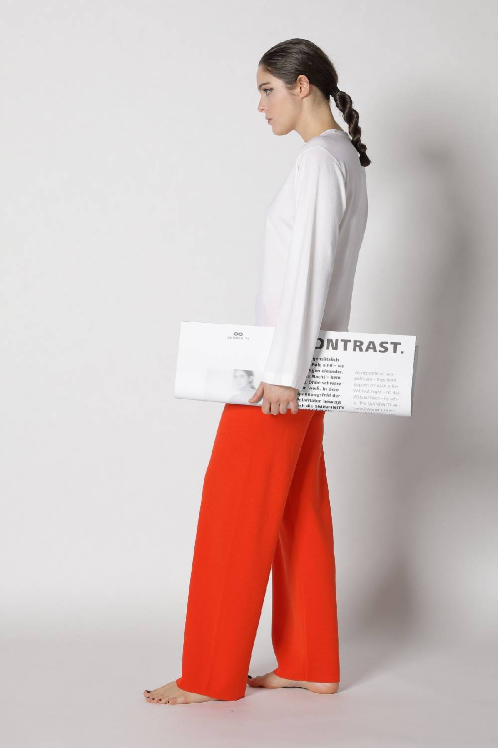 Sminfinity stretchy crewneck + milano palazzo pants Lagerräumung