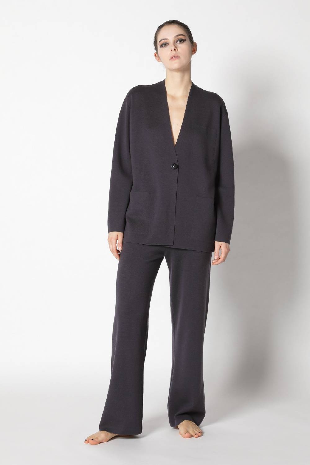 Sminfinity milano one button jacket + milano palazzo pants Heißer Verkauf