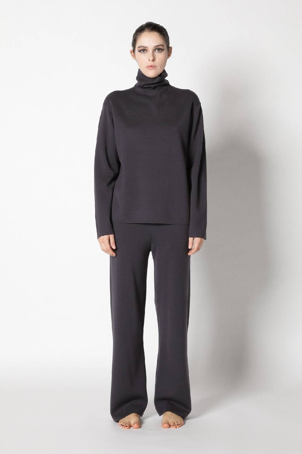 Sminfinity milano turtle jumper + milano palazzo pants Online Outlet