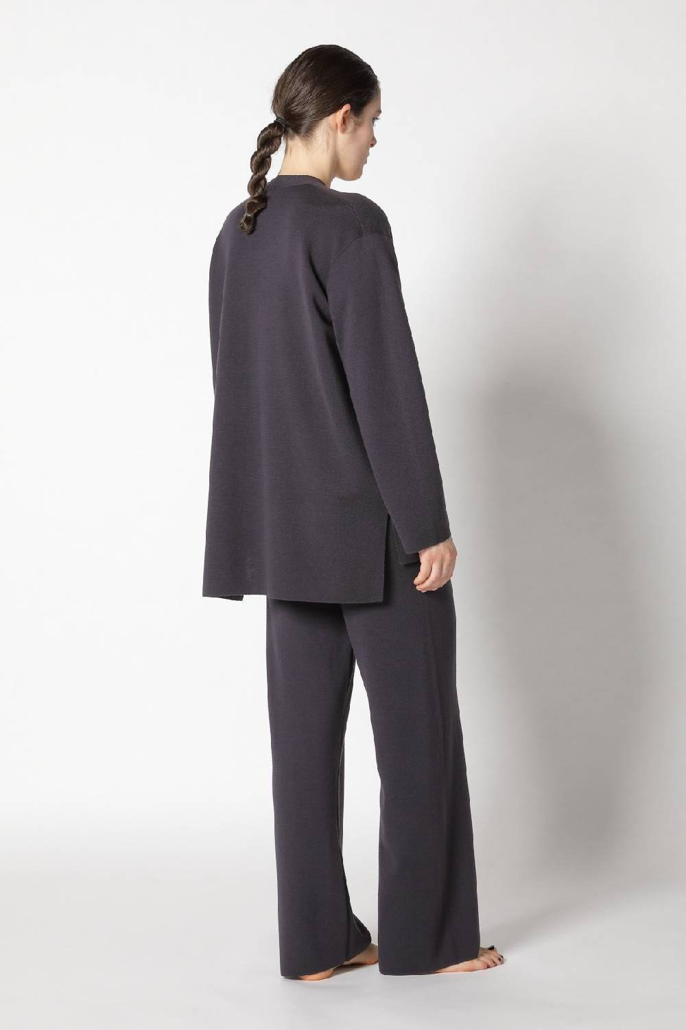 Sminfinity milano one button jacket + flowing cape jumper + milano palazzo pants Exklusive Angebote