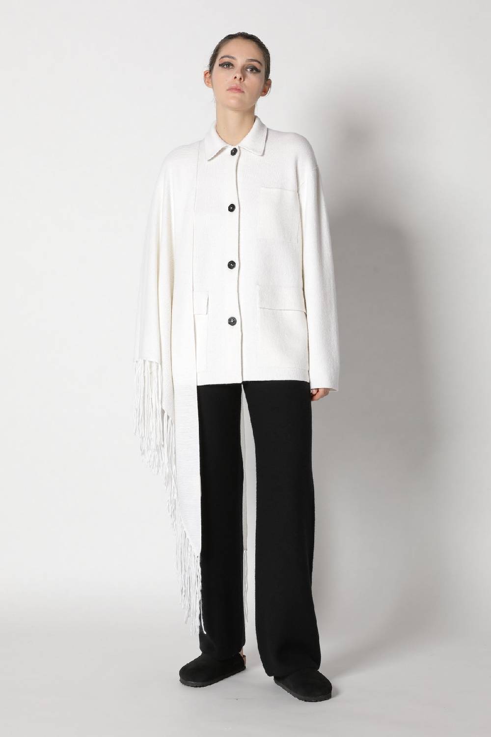 Sminfinity doubleface shirtjacket + garter palazzo pants Neuheiten