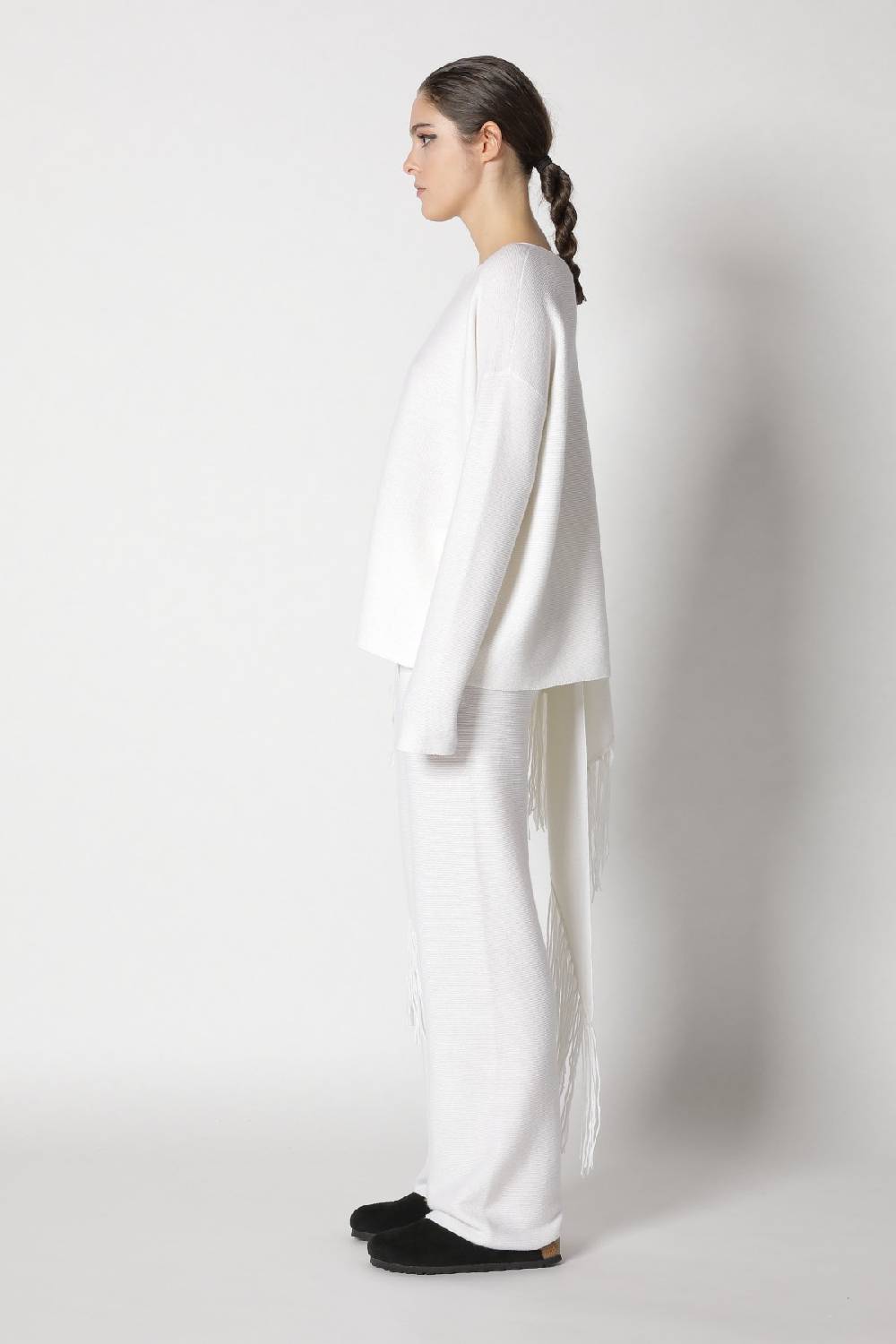 Sminfinity garter crew jumper + garter palazzo pants + garter triangle Bestseller