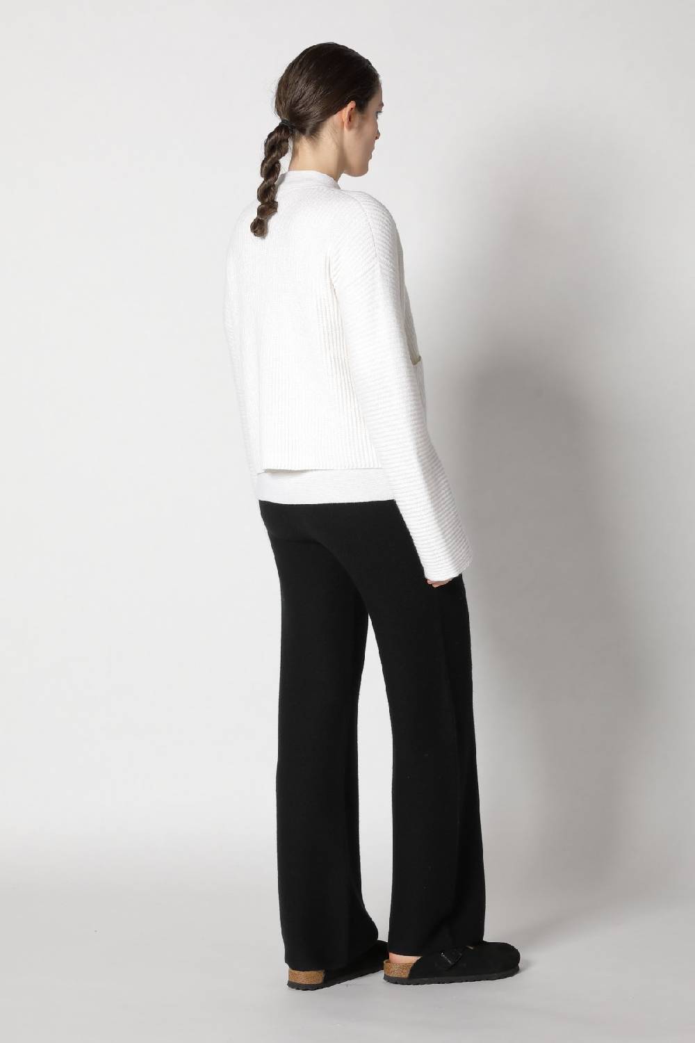 Sminfinity slouchy rib cardigan + garter T jumper + garter palazzo pants Sonderangebote