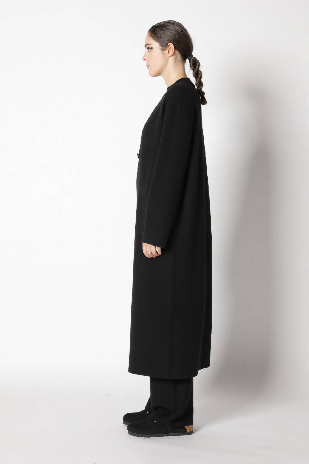 Sminfinity doubleface maxi coat + garter T jumper + garter palazzo pants Tiefpreis