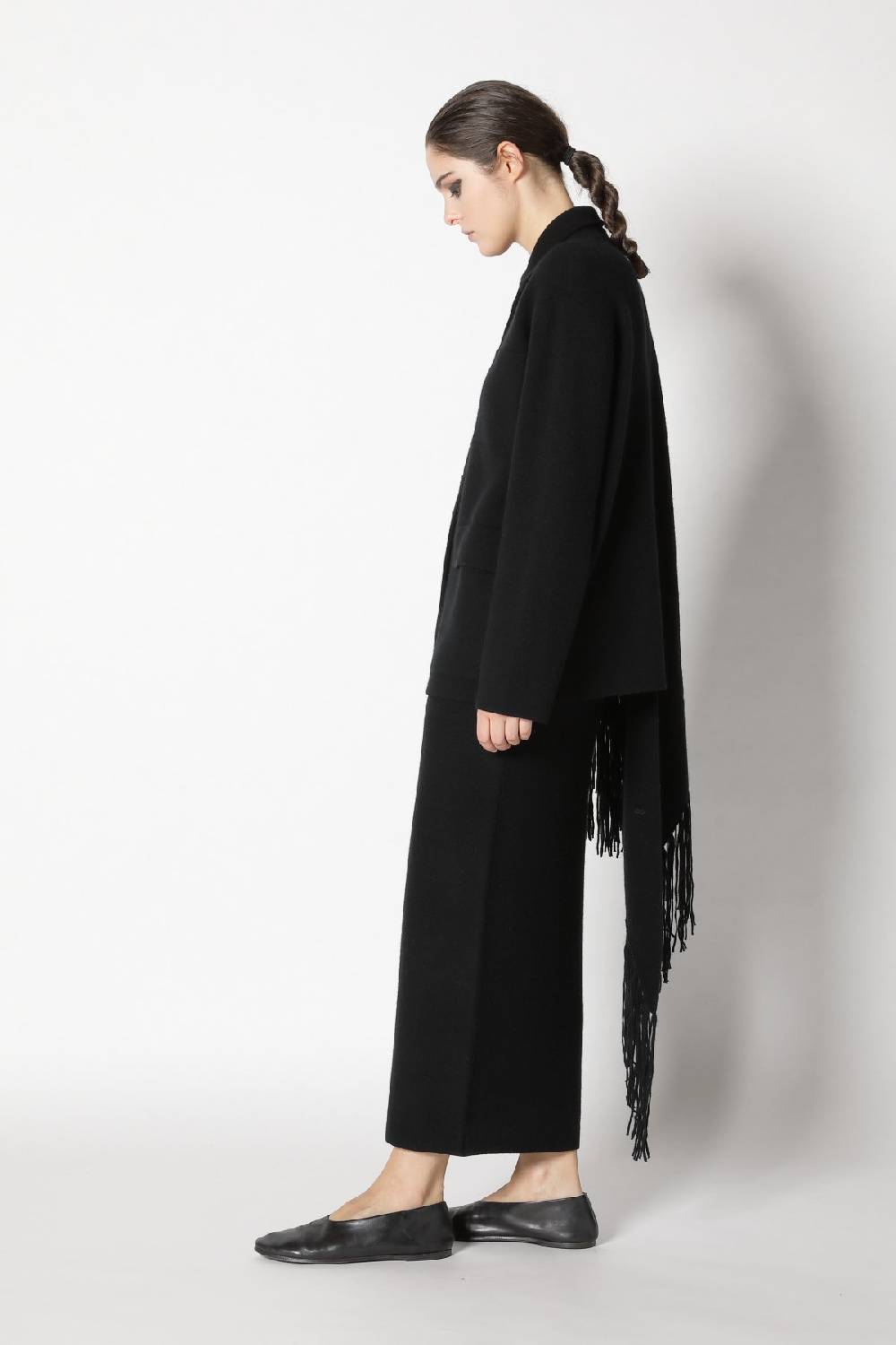 Sminfinity doubleface shirtjacket + garter triangle + garter maxi skirt JETZT KAUFEN