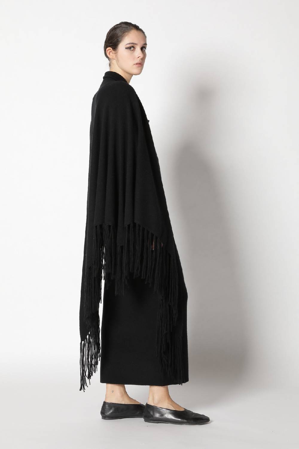 Sminfinity doubleface shirtjacket + garter triangle + garter maxi skirt JETZT KAUFEN