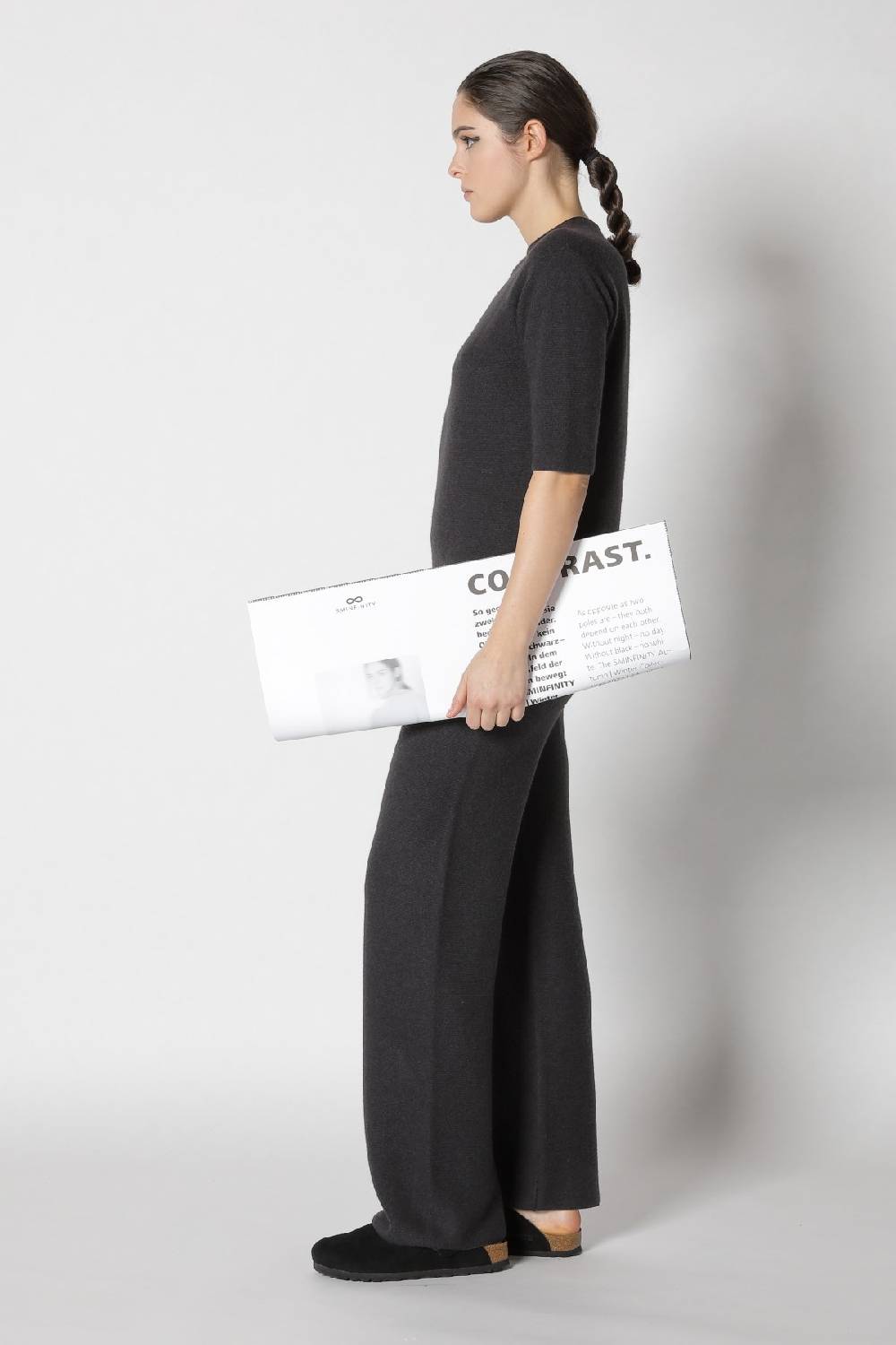 Sminfinity garter T jumper + garter palazzo pants Neueste Stile