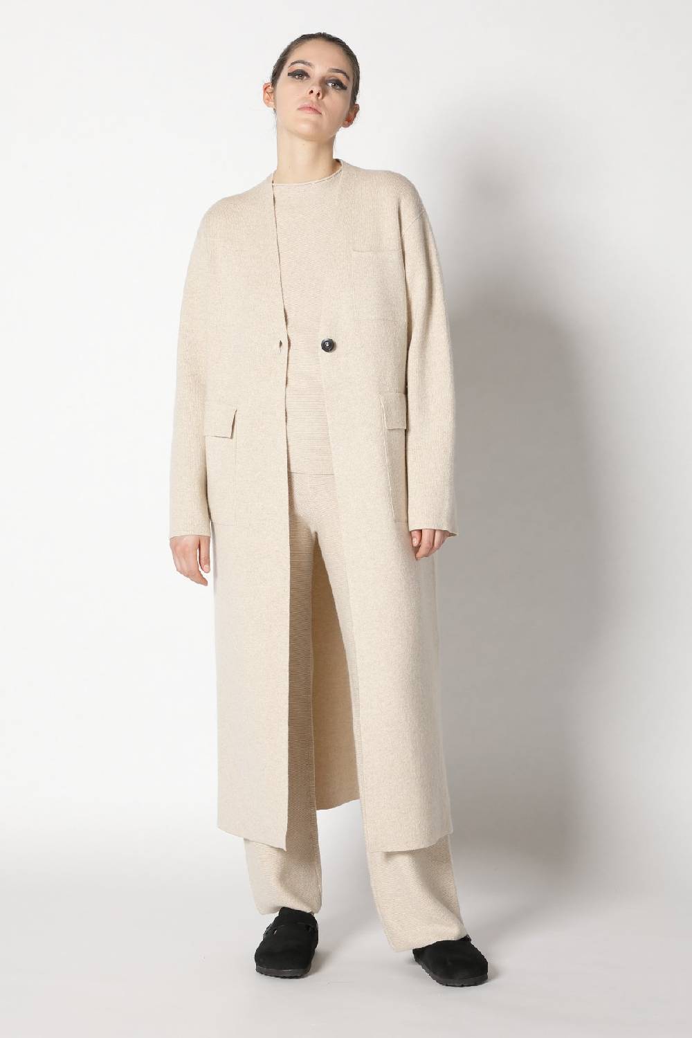Sminfinity doubleface maxi coat + garter T jumper + garter palazzo pants Letzte 2 Tage