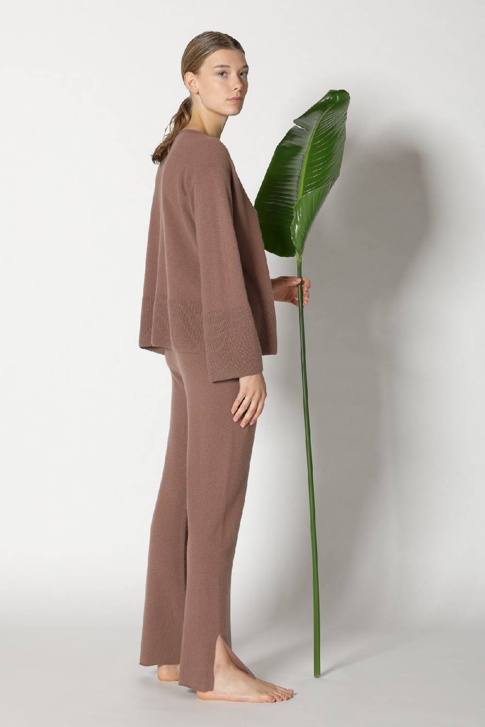 Sminfinity pure A jumper + pure slitted pants Super Rabatt
