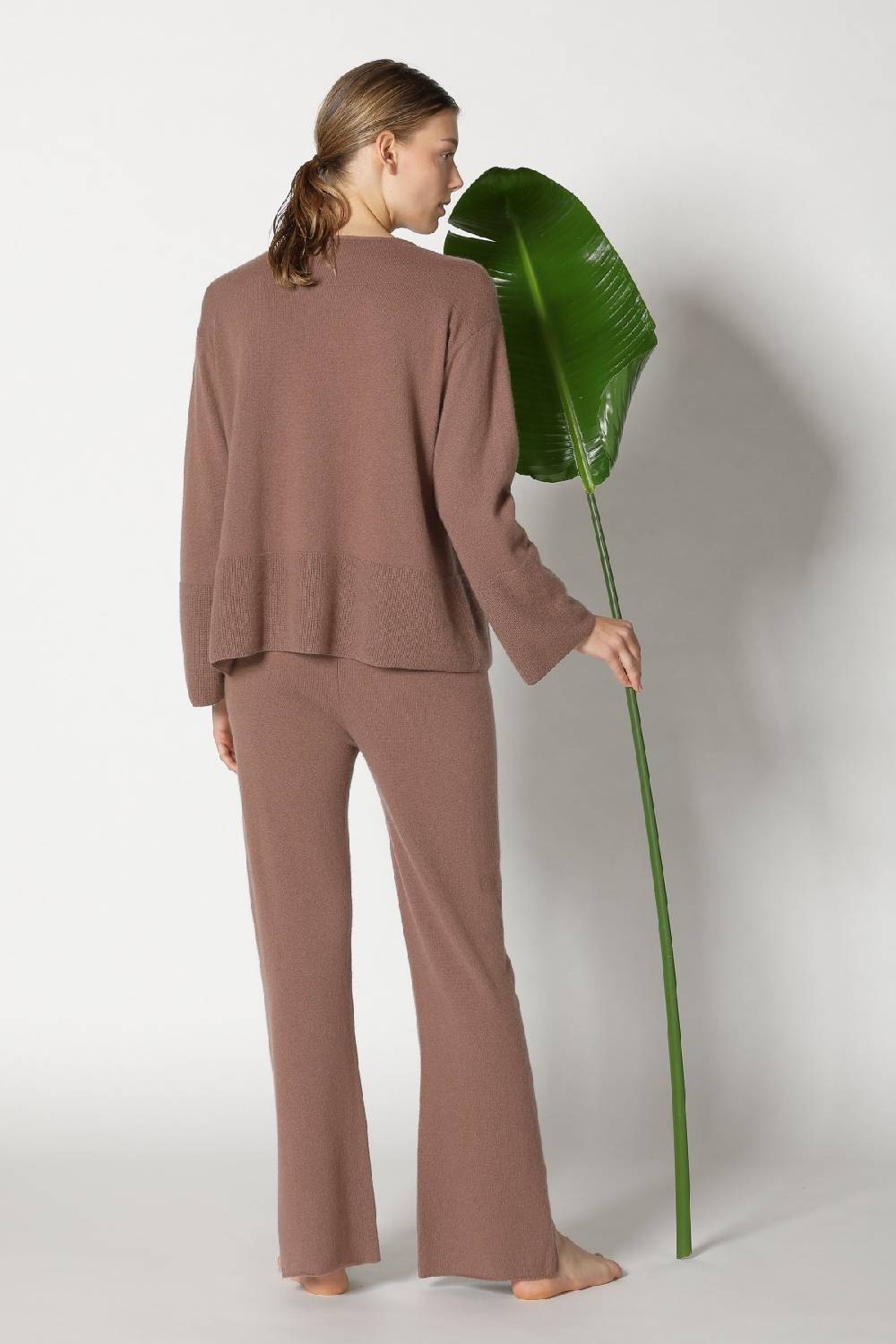 Sminfinity pure A jumper + pure slitted pants Super Rabatt