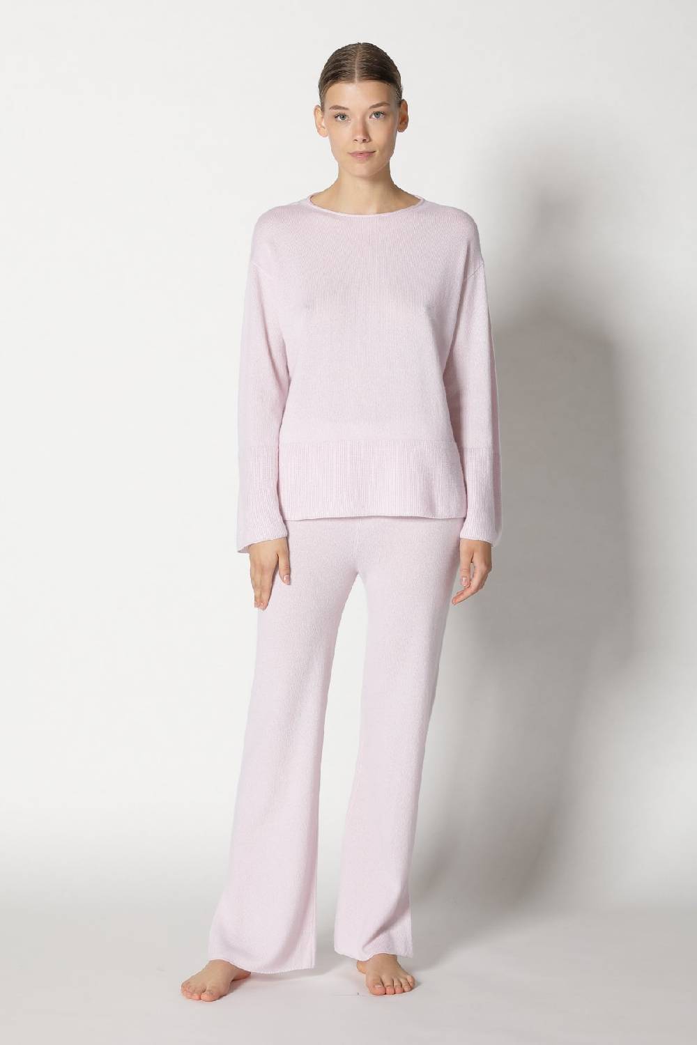 Sminfinity pure A jumper + pure slitted pants Riesige Rabatte