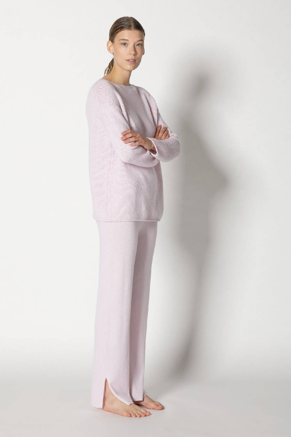 Sminfinity pure multi-ply jumper + pure slitted pants Kostenloser Versand international