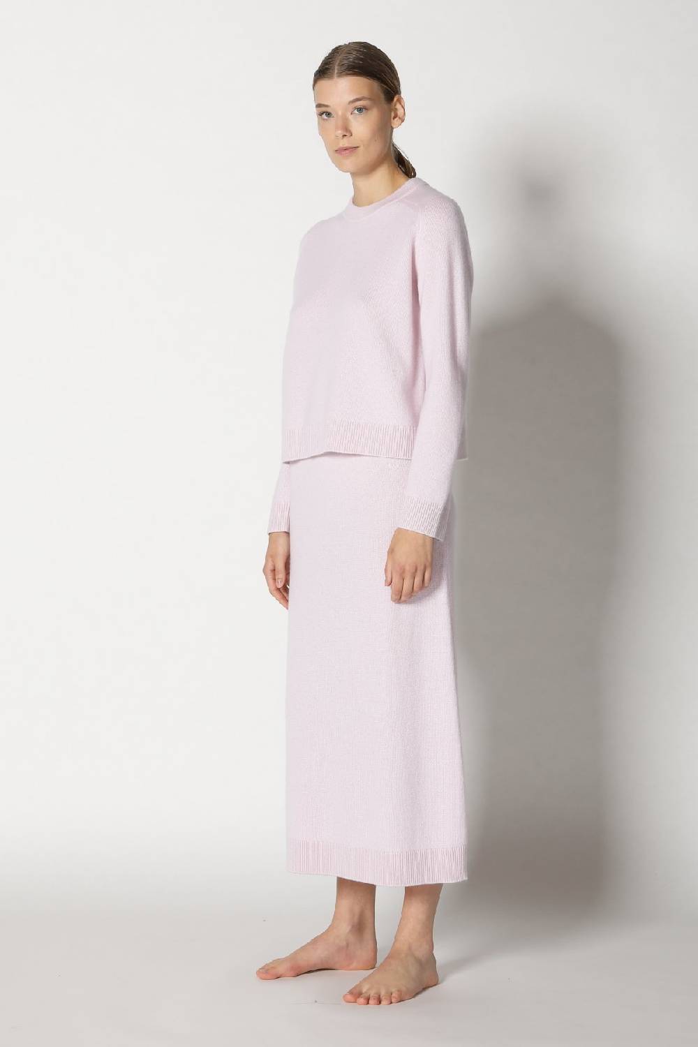 Sminfinity pure 2 ply crew jumper +  pure 2 ply A skirt Fabrikladen
