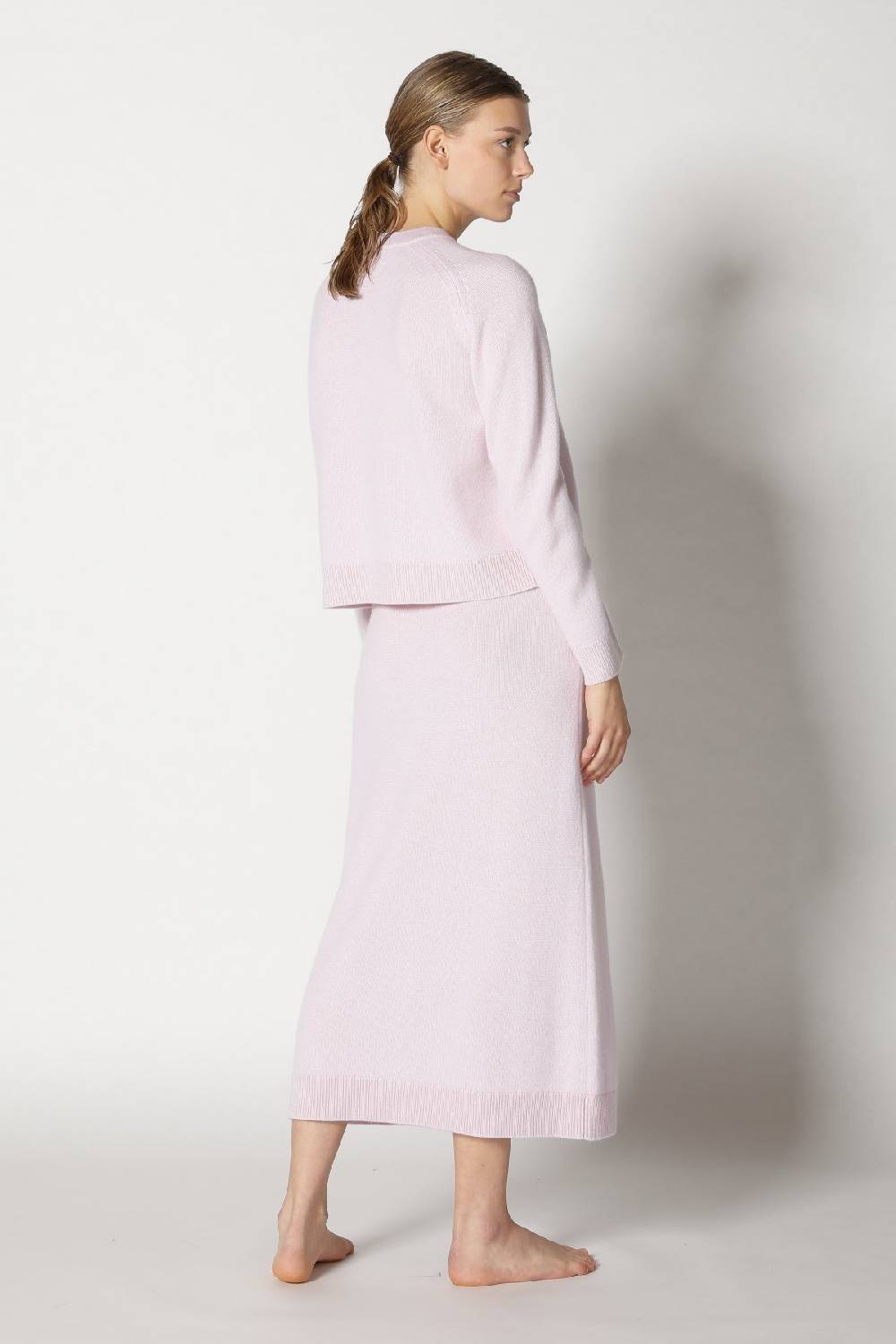 Sminfinity pure 2 ply crew jumper +  pure 2 ply A skirt Fabrikladen