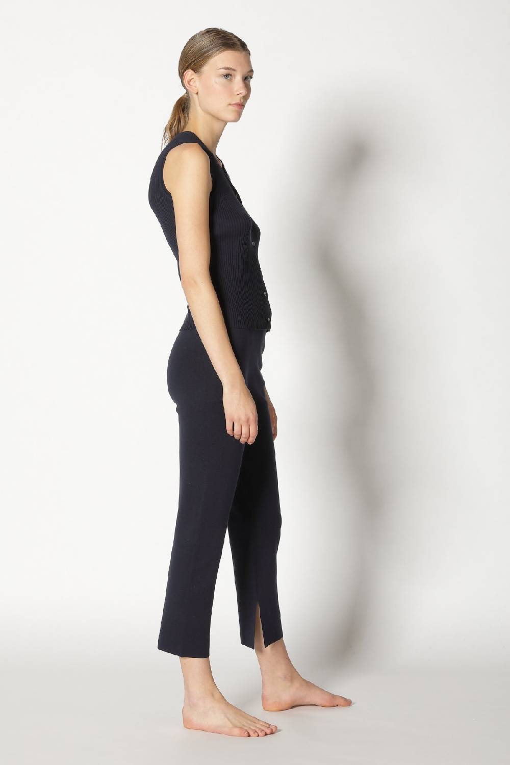 Sminfinity silky rib vest + silky cropped pants Limitierter Zeitrabatt
