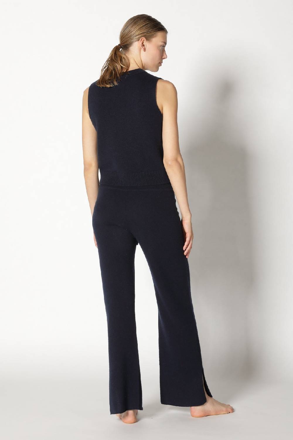 Sminfinity pure 2 ply crew top + pure slitted pants Großer Ausverkauf