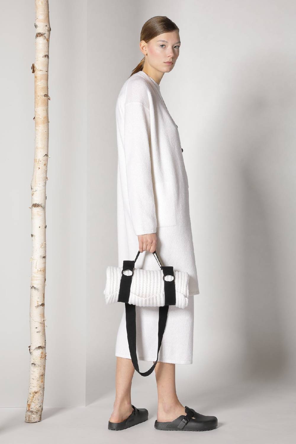 Sminfinity blurry long cardigan + blurry crew top + blurry tulip skirt Cyber Monday