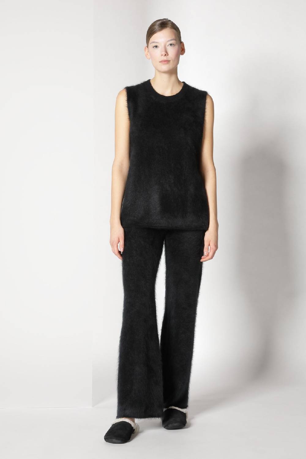 Sminfinity furry triangle scarf + furry A top + furry pants Begrenzte Freigabe