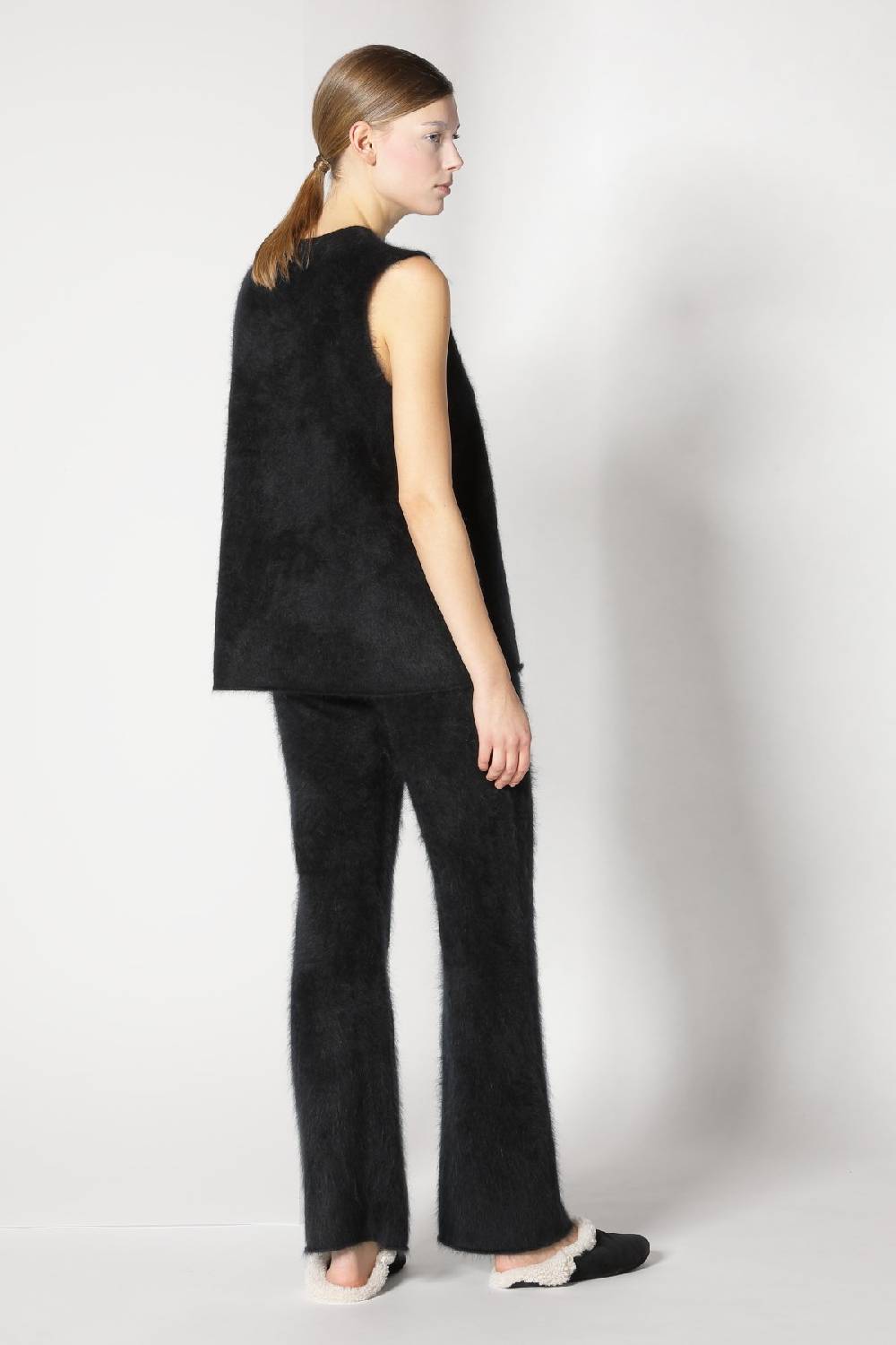 Sminfinity furry triangle scarf + furry A top + furry pants Begrenzte Freigabe