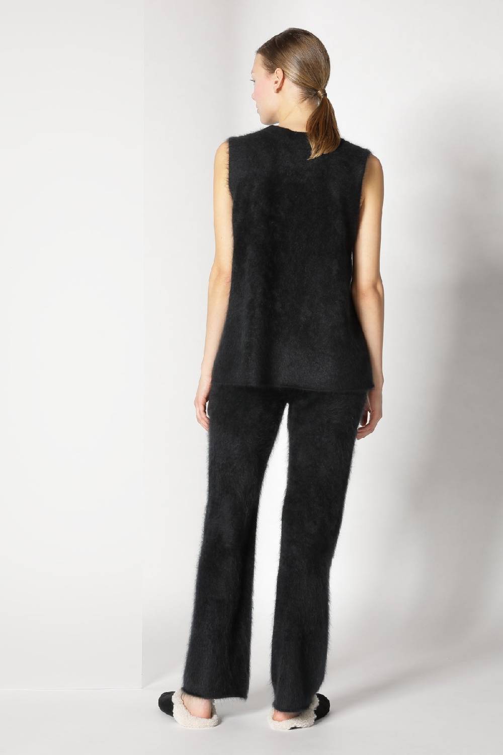 Sminfinity furry triangle scarf + furry A top + furry pants Begrenzte Freigabe